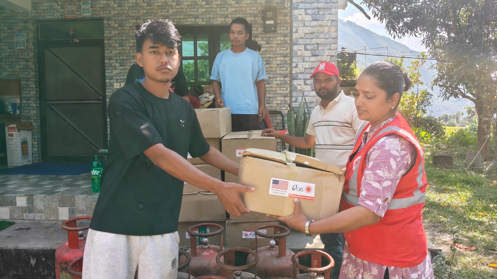 Relief materials with support of CARITAS Nepal - photo 15