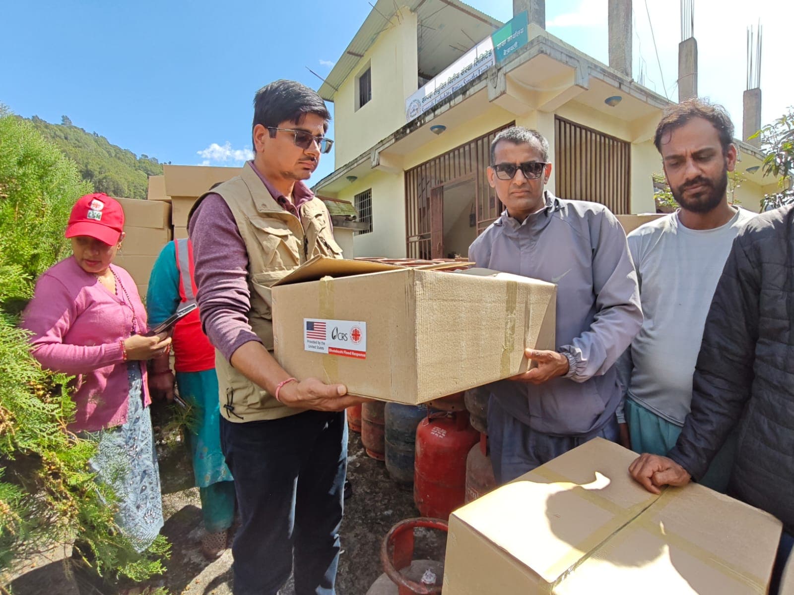 Relief materials with support of CARITAS Nepal - photo 18