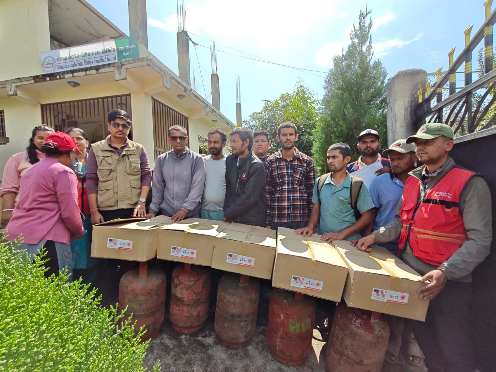 Relief materials with support of CARITAS Nepal - photo 17