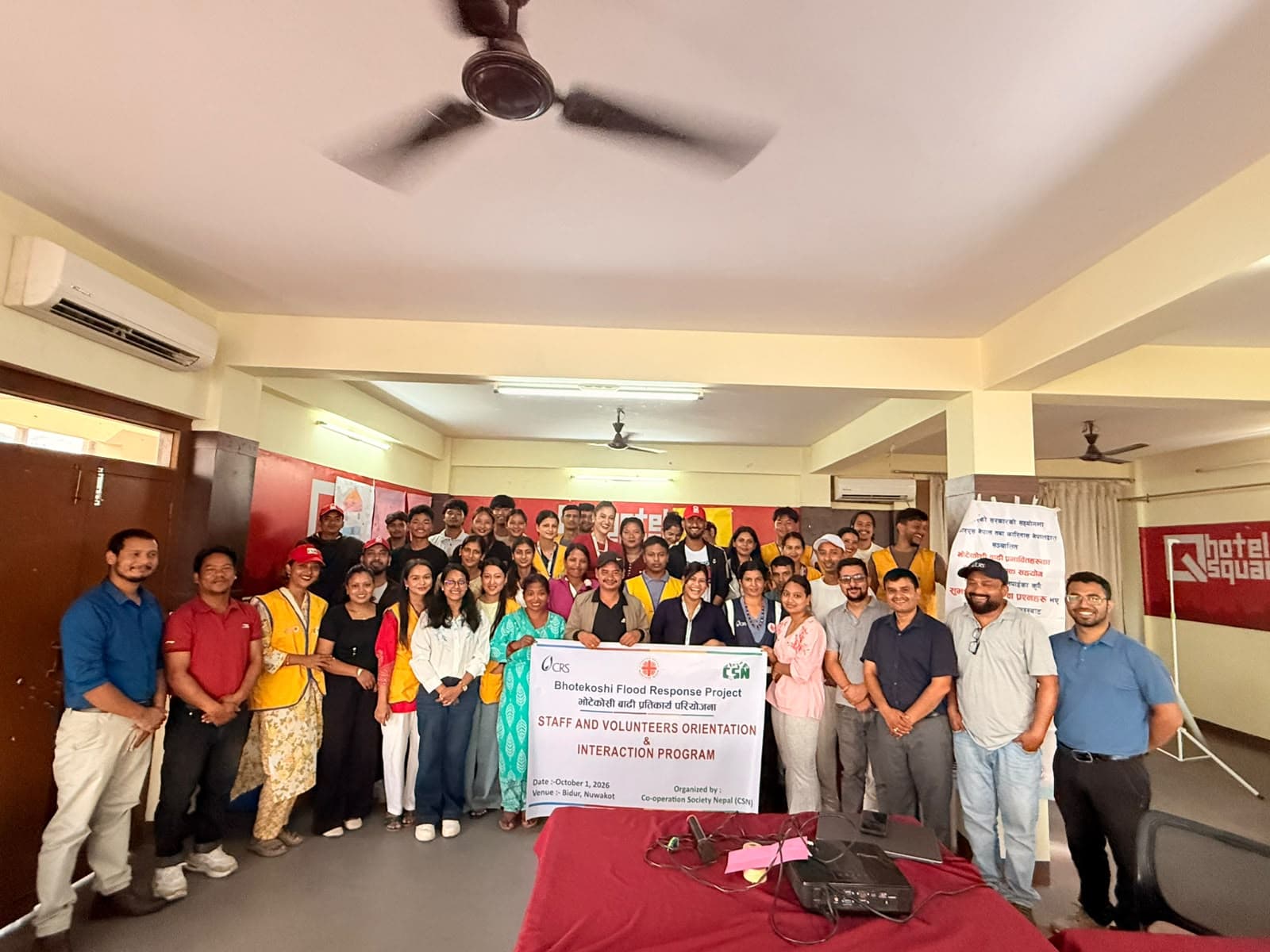 Staff & volunteers orientation - Bidur, Oct 2026 - photo 1