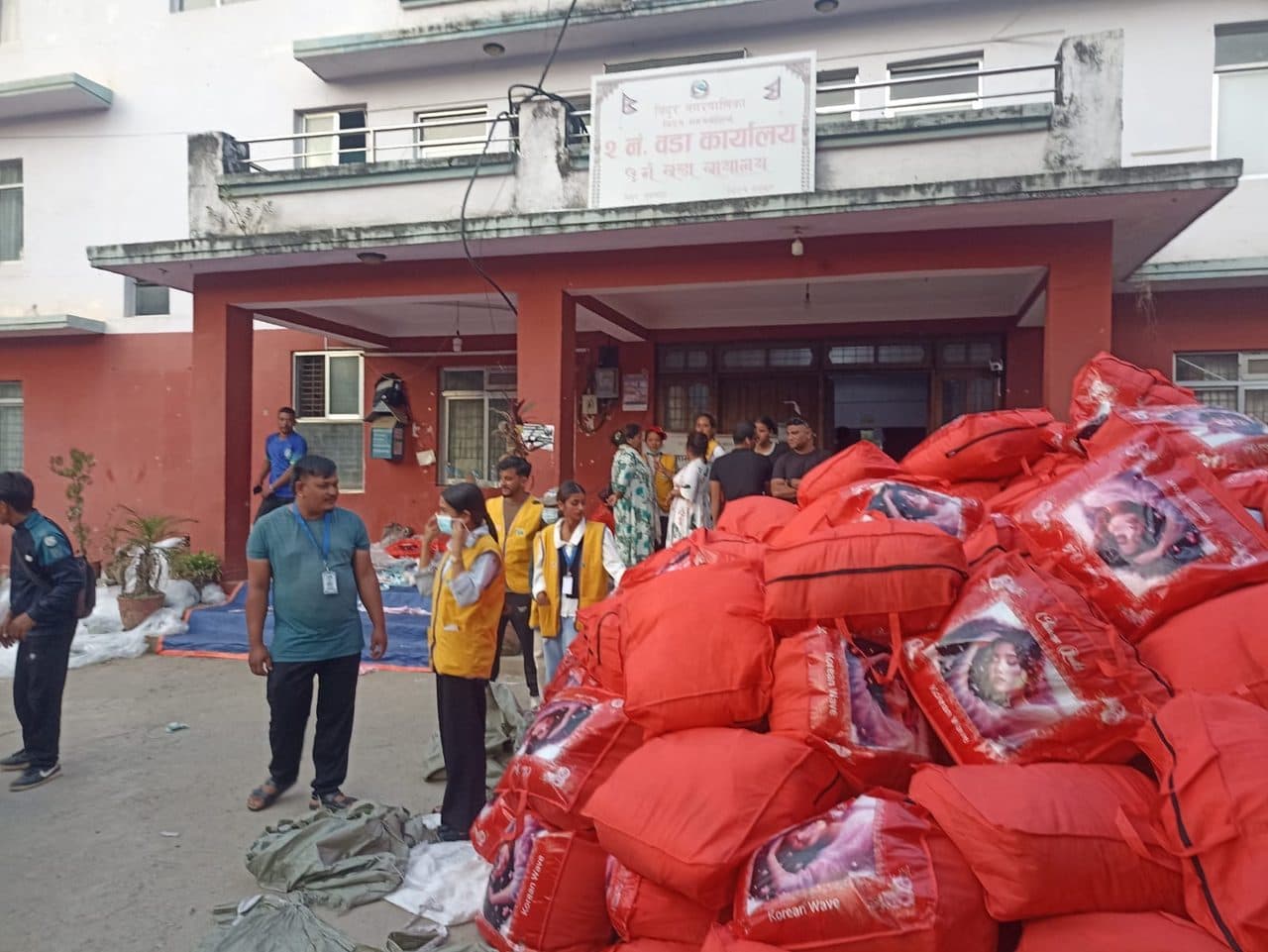 Relief materials with support of CARITAS Nepal - photo 1