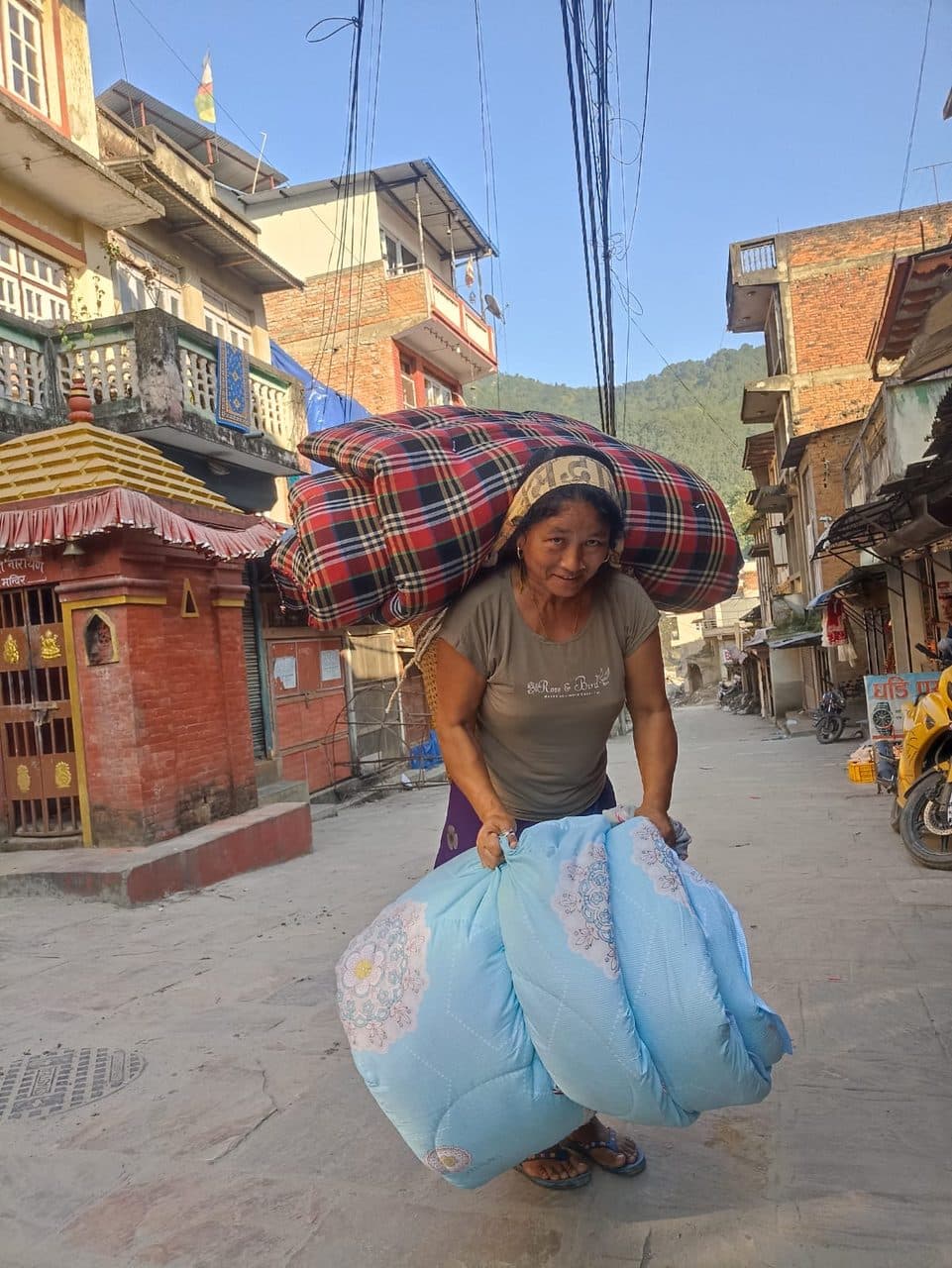 Relief materials with support of CARITAS Nepal - photo 8