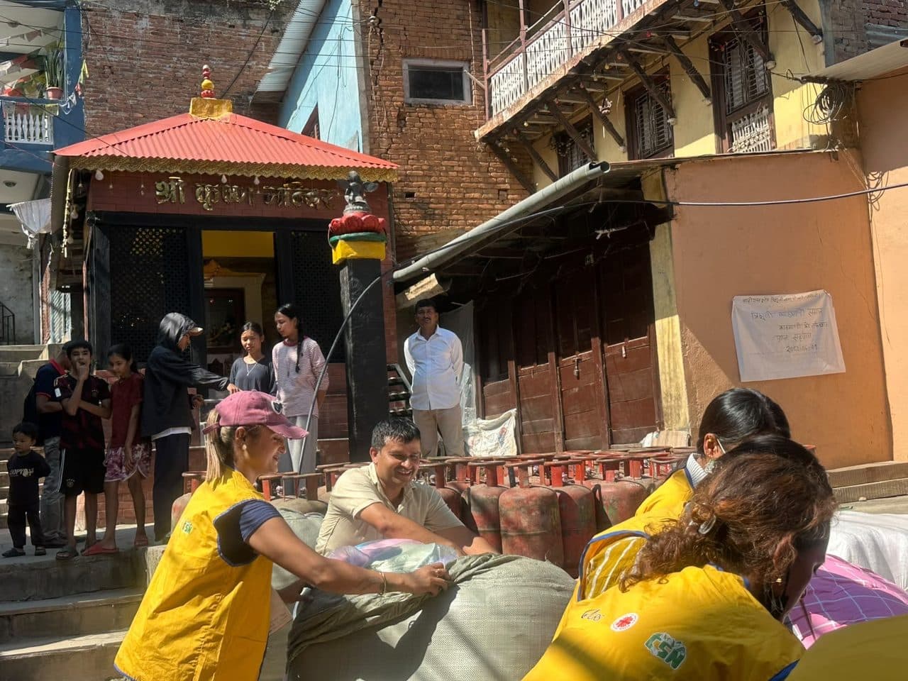 Relief materials with support of CARITAS Nepal - photo 11