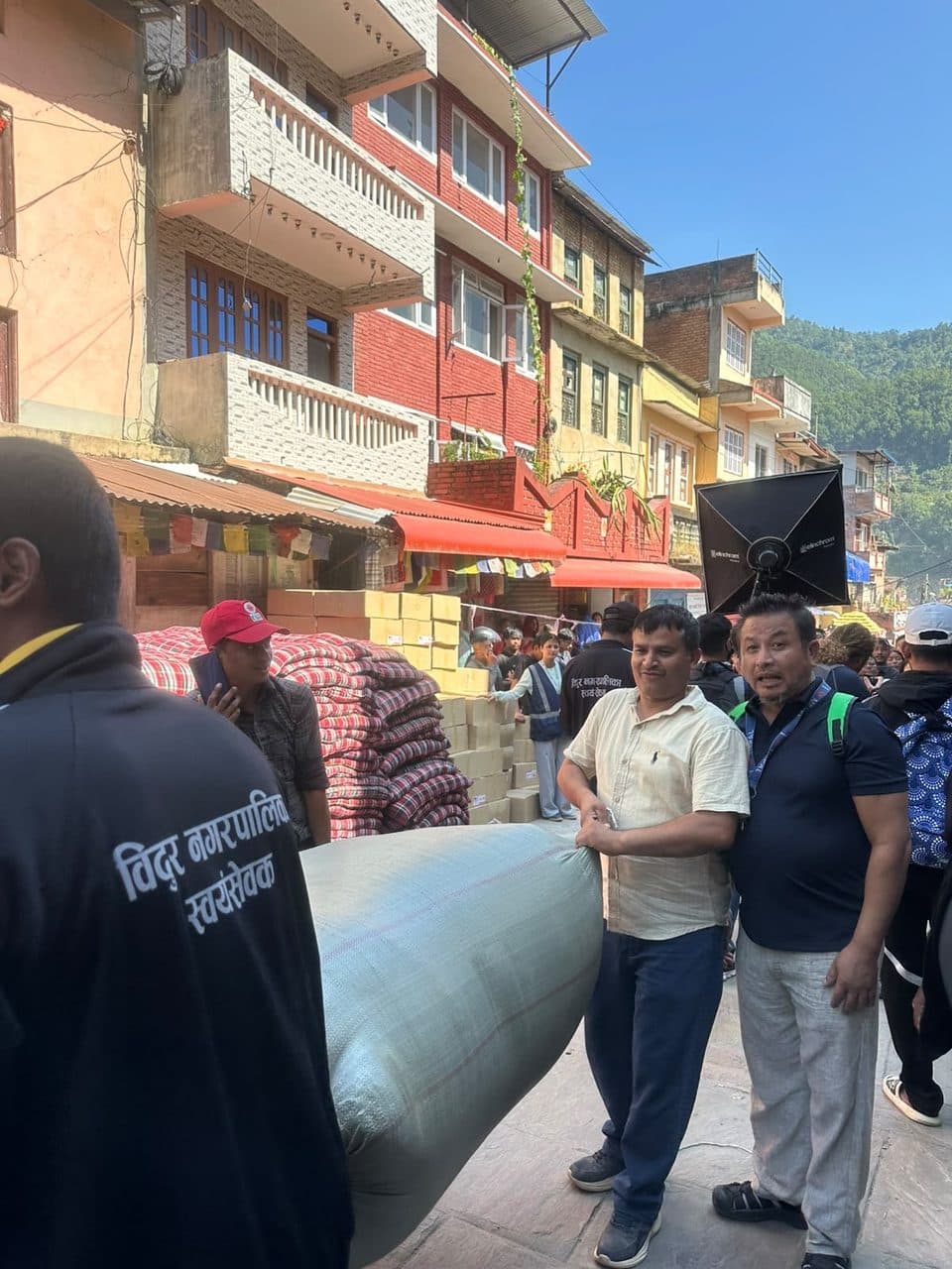 Relief materials with support of CARITAS Nepal - photo 13