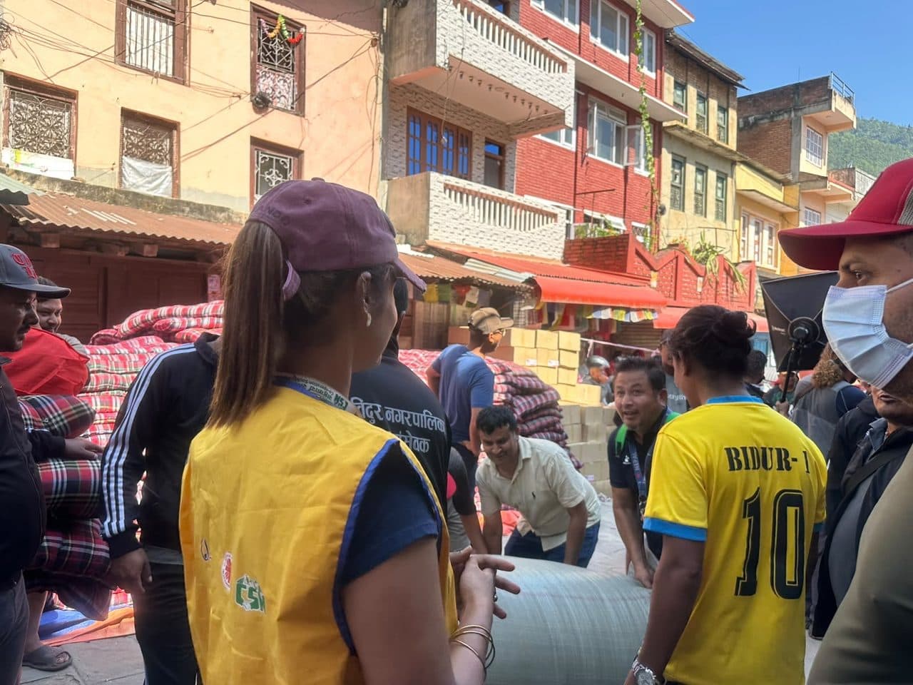Relief materials with support of CARITAS Nepal - photo 14