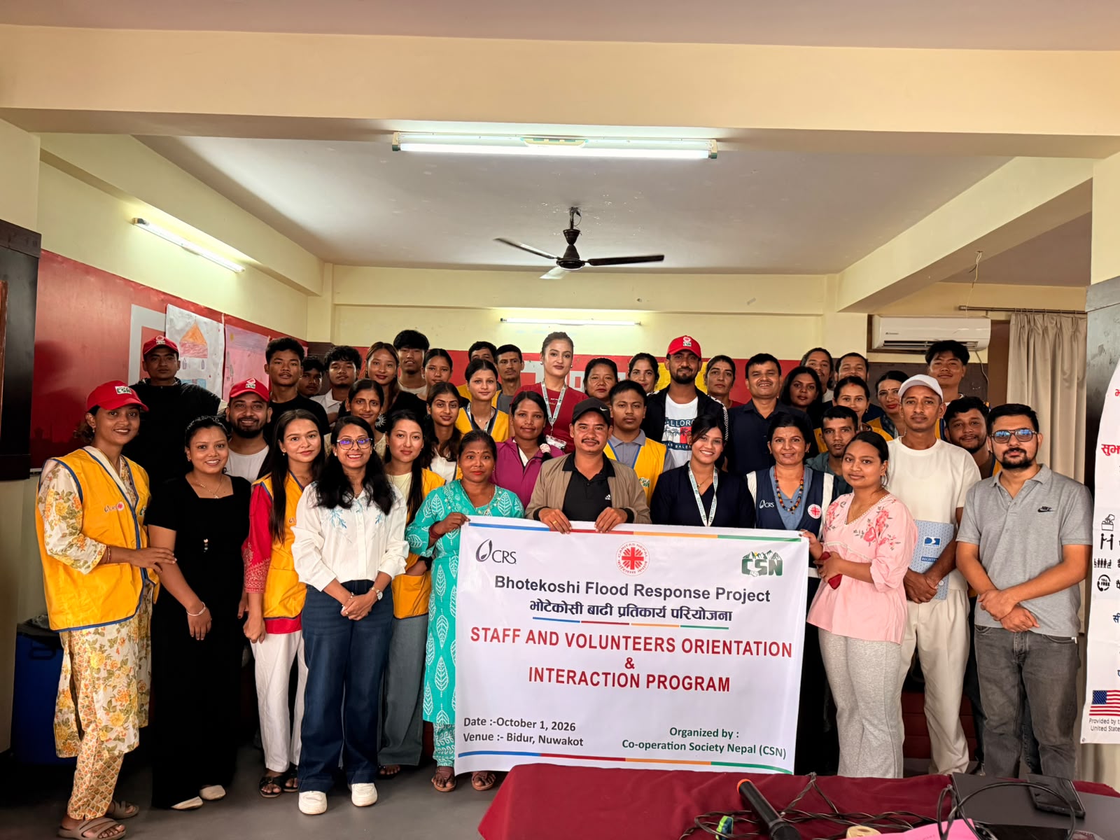 Staff & volunteers orientation — Bidur, Oct 2026 — photo 19